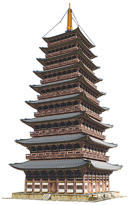 황룡사지와 9층목탑